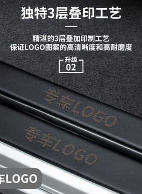 专用2023款荣威i5汽车内用品Ei5大全改装饰配件全车门槛条保护23