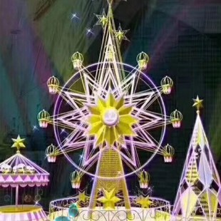 艺术创意儿童节庆互动发光装置雕塑厂家定制订做空间美化装饰设计