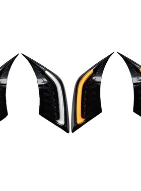 适用18~24款雷克萨斯es改装日行灯es200300h改装中网侧格栅LED灯