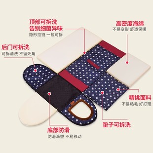 狗窝冬天保暖房子型可拆洗宠物小型犬封闭式猫窝四季通用狗屋冬