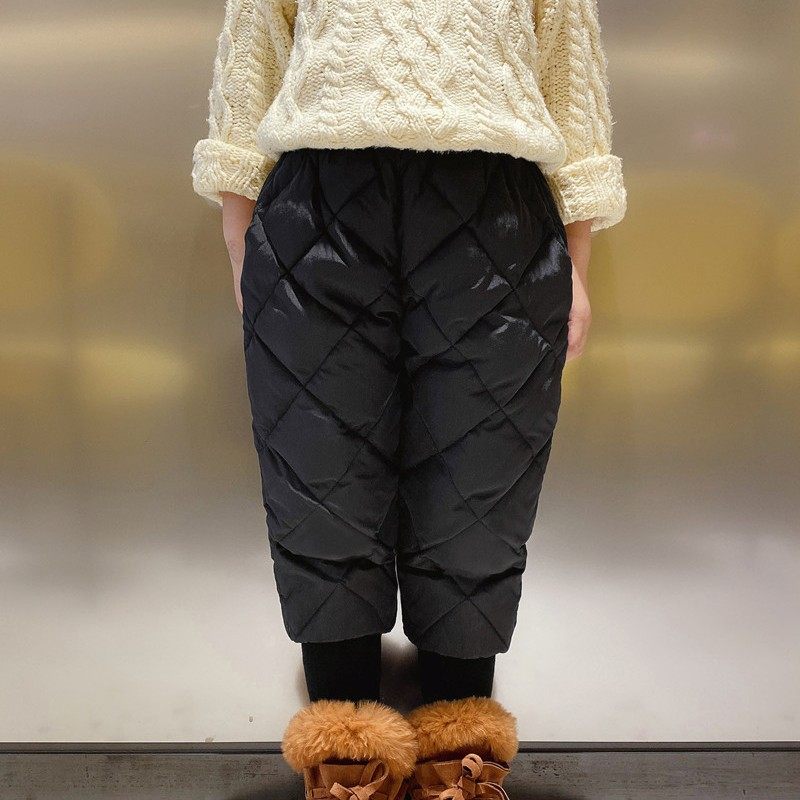 冬季儿童加厚羽绒裤外穿女童男童中小童宝宝宽松保暖裤子3岁9岁潮,童装/婴儿装/亲子装,羽绒裤,淘宝优惠券,粉丝福利购,淘宝优惠卷