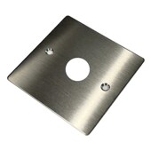 空白面板带出线孔遮丑挡盲板补洞装 饰不锈钢86型开关插座穿线盖板