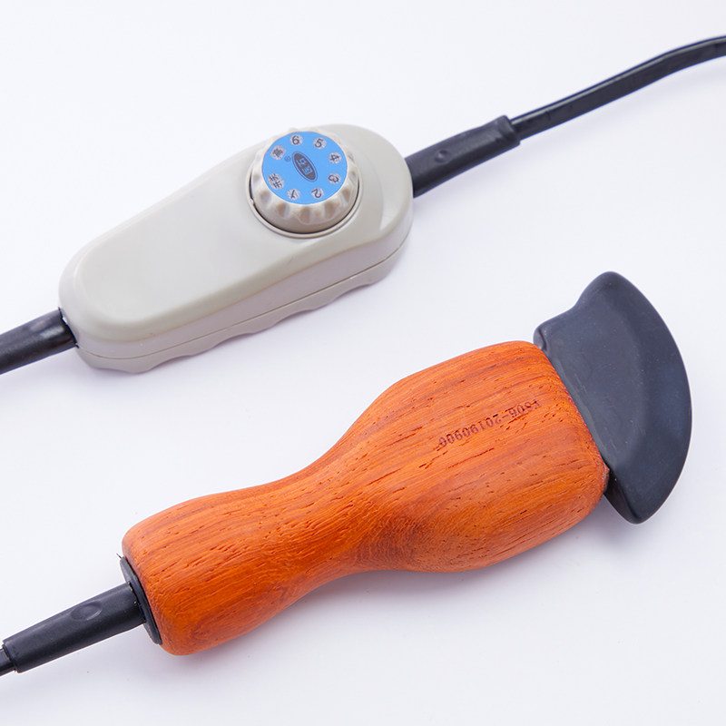 砭石枪足疗器拨筋仪原始点足部面部局部按摩点穴刮痧提升足疗馆