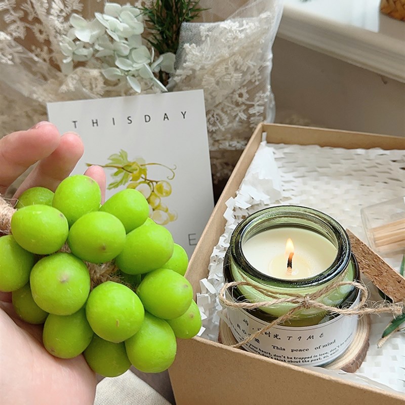 《屿见时光》高级感香薰蜡烛礼盒送闺蜜生日礼物实用走心的伴手礼