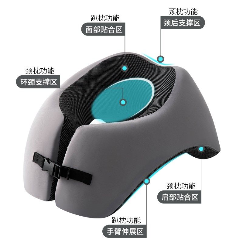 办公室午睡枕夏季趴睡枕桌上午休专用枕头工位睡觉神器学生趴趴枕,居家布艺,午睡枕,淘宝优惠券,粉丝福利购,淘宝优惠卷