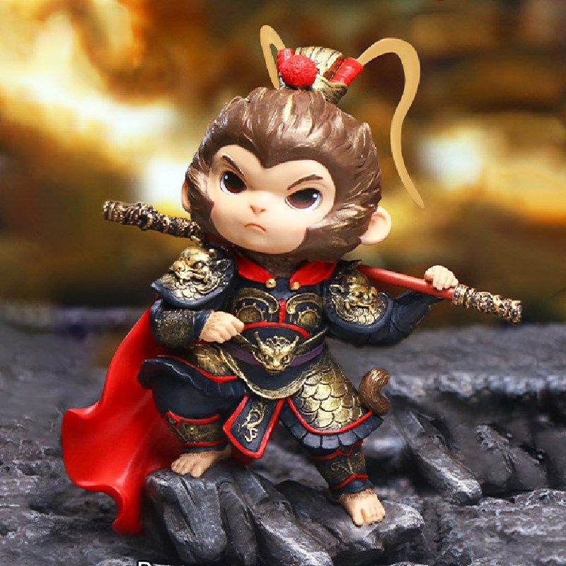 齐天大圣孙悟空摆件黑神话悟空手办玩偶汽车公仔玩具挂件桌面小,家居饰品,装饰摆件,淘宝优惠券,粉丝福利购,淘宝优惠卷