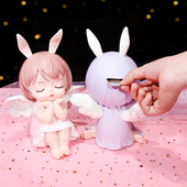 安妮宝贝存钱罐超大号储蓄罐摆件女孩儿童女生储钱罐卡通生日礼物