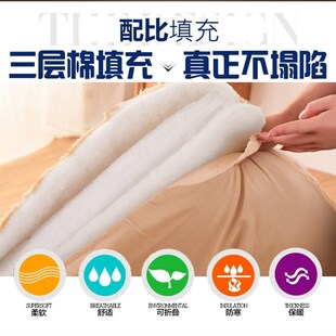 冬天保暖神器加厚羊羔绒床垫软垫可折叠榻榻米羊毛褥子打地铺睡垫