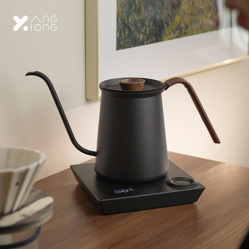 熊与杨皮影壶手冲温控壶细口壶智能电热水壶不锈钢家用长嘴咖啡壶,餐饮具,手冲壶,淘宝优惠券,粉丝福利购,淘宝优惠卷