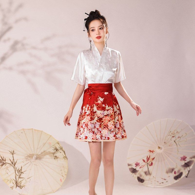 新中式轻国风马面裙女秋冬2025新款A字高腰显瘦小个子改良短裙子,女装/女士精品,汉服半身裙,淘宝优惠券,粉丝福利购,淘宝优惠卷