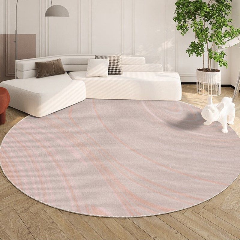 侘寂风圆形客厅地毯电脑椅地垫卧室转椅保护垫子书房家用椅子脚垫,居家布艺,地毯,淘宝优惠券,粉丝福利购,淘宝优惠卷