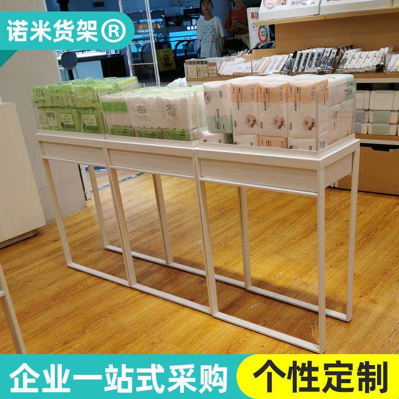 nome优品玩偶公仔收纳透明玻璃展示架精品店促销成列架堆头架