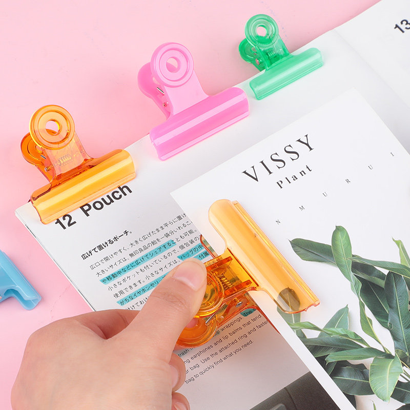 24个票夹中号票据夹办公用品小号圆形夹子小清新资料收纳文件夹子,文具电教/文化用品/商务用品,票夹/长尾夹,淘宝优惠券,粉丝福利购,淘宝优惠卷