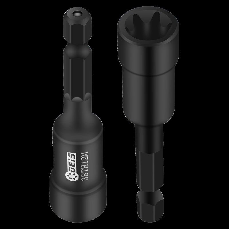 红骑士E型套筒花型六角梅花套头手电钻电动扳手风批螺丝刀头套装,五金/工具,6角套筒,淘宝优惠券,粉丝福利购,淘宝优惠卷