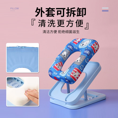 小学生午睡枕午觉趴睡枕桌上儿童一年级午休护颈枕趴桌子睡觉神器