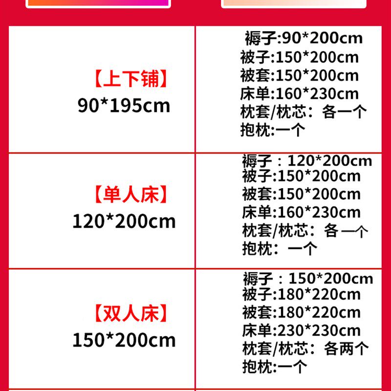 铺盖被子枕头褥子三件六件套单人学生宿舍床上全套棉被褥一整套装