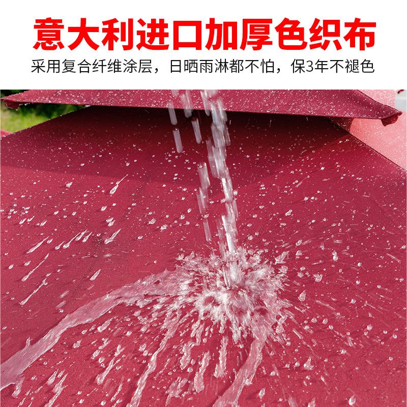 美蒂华府户外遮阳伞庭院伞商用大太阳伞室外罗马伞别墅花园摆摊伞