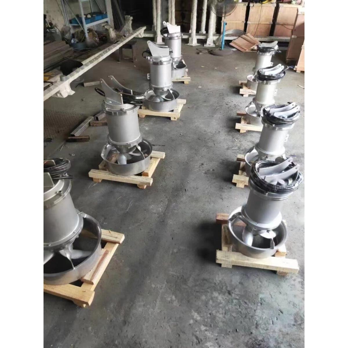 QJB潜水搅拌机304不锈钢高速混合电动推流器污水处理铸铁搅拌泵