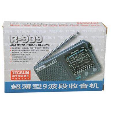 Tecsun/德生 R-909收音机老人全波段袖珍式迷你小充电便携式老年
