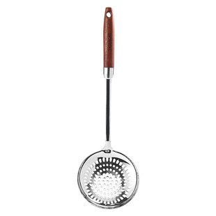 304不锈钢火锅勺子汤勺漏勺套装家用厨房捞网过滤油渣浮沫撇油勺