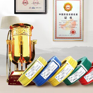 上上电缆电线国标BV6平方单芯铜芯硬线家装进户总线中央空调线