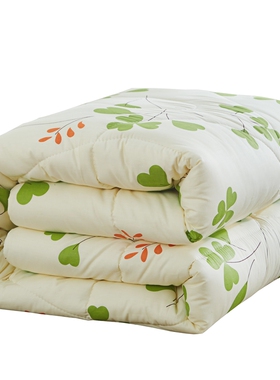 被子被芯冬被加厚春秋被 薄被子160x210cm单人学生棉被1.6x2.1米