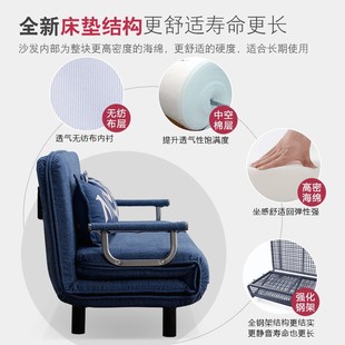可折叠床单人床办公室双人床1.2午休床午睡床小户型1米懒人沙发床