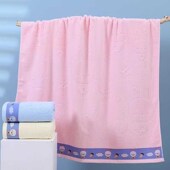 新生婴儿童纯棉浴巾正方形全棉加厚宝宝毛巾被盖毯洗澡巾柔软吸水