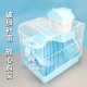 小仓鼠笼子豪华专用大运输笼相亲笼全景透明笼苍鼠笼造景家具用品