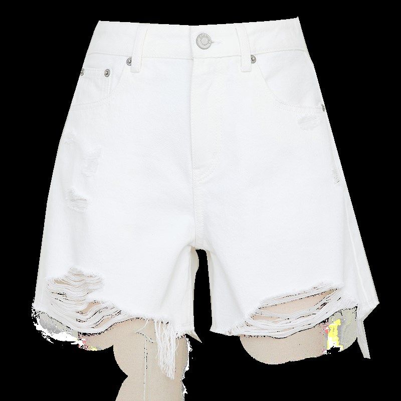 夏莫卡白色短裤女夏季a版显瘦时髦复古渐变色毛边破洞牛仔短裤716,女装/女士精品,牛仔裤,淘宝优惠券,粉丝福利购,淘宝优惠卷