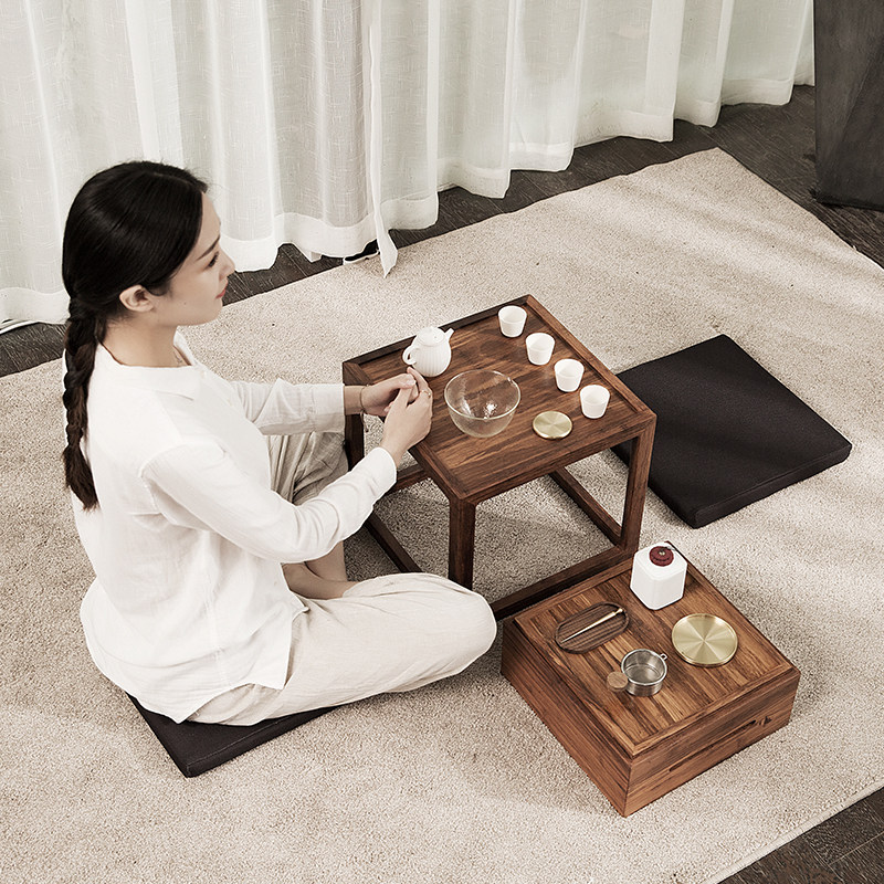 一条飘窗桌榻榻米茶几小茶台炕桌欧式日式禅意阳台重木色实木茶桌,住宅家具,茶几,淘宝优惠券,粉丝福利购,淘宝优惠卷