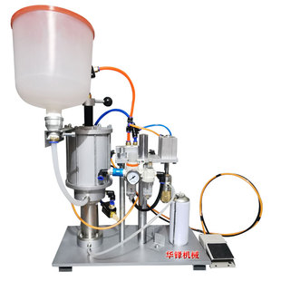 半自动灌装机连续罐装机喷漆罐罐装机气雾罐灌装机奶油喷剂罐装机