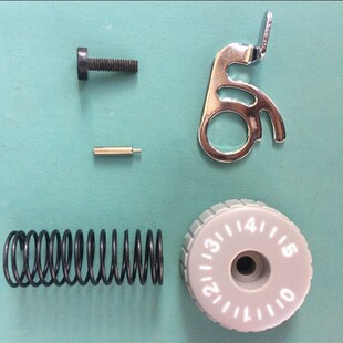 缝纫配件电脑车锁针码组件拨式针码调节组件针距标盘锁片弹簧销子