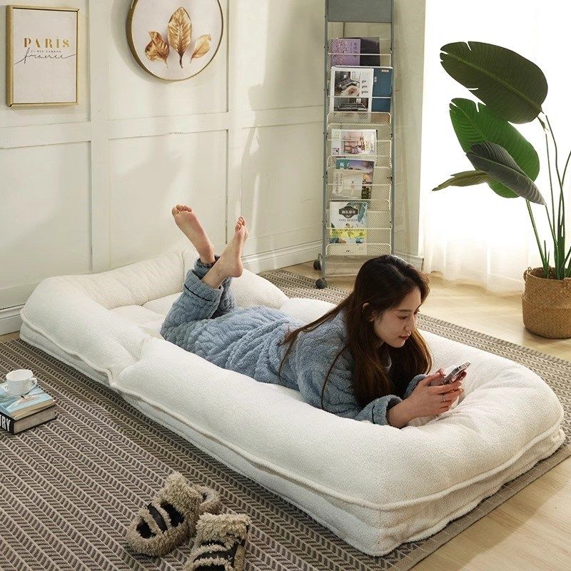 人类狗窝懒人沙发可躺可睡折叠卧室沙发床两用单人躺椅榻榻米,住宅家具,懒人沙发,淘宝优惠券,粉丝福利购,淘宝优惠卷