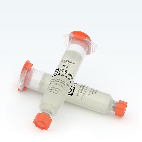 阿毛易修清洁型助焊剂M53针管焊油BGA焊膏手机CPU主板拆装维修