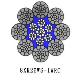 起重机8*K26WS-IWRC塑料填充钢丝绳8*41IWS+FCIWR起重葫芦专用