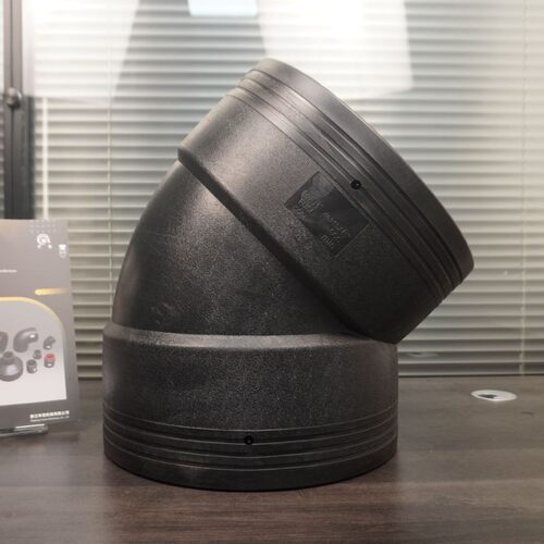 PE电熔管件 厂家直发 PE给水管配件 HDPE管件 电熔45°弯头 L315