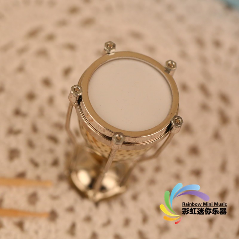 迷你定音鼓模型西洋乐器摆件管乐送男女朋友生日创意礼物圣诞节