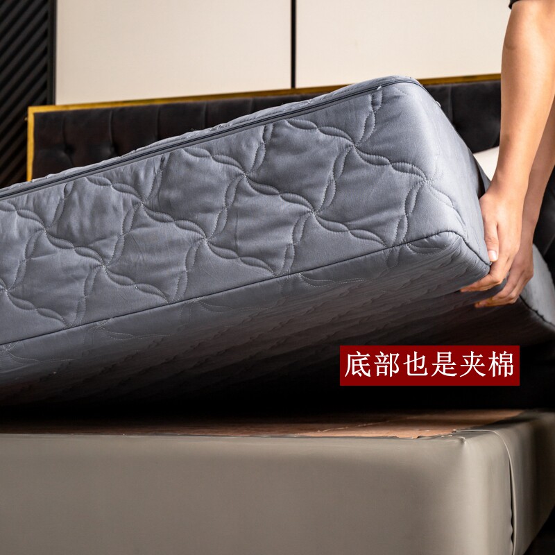 六面夹棉全包床笠单件拉链式加厚床垫套防滑固定床套席梦思保护罩