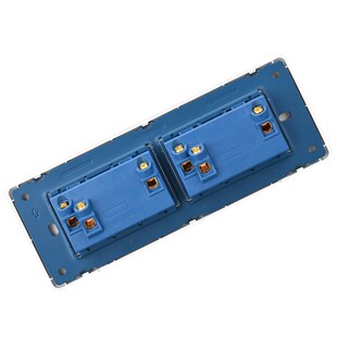 开关插座118型面板多孔家用带九孔三位9孔四位二十孔插板墙壁暗装