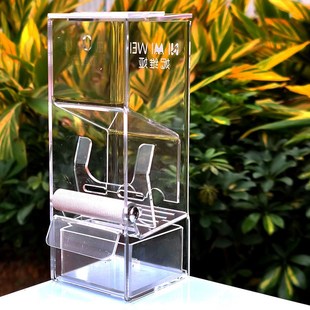 鹦鹉自动喂食器喂鸟器鸟食罐鸽子玄凤喂水器饮水器防撒防溅鸟食盒