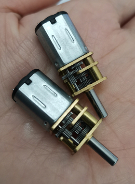 GA12-N20 减速马达 微型直流低速减速电机 3V6V12V微型齿轮电机