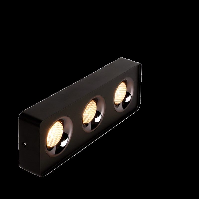 超薄明装led斗胆灯防眩全光谱无主灯照明客餐厅走廊阳台方形射灯,家装灯饰光源,斗胆灯,淘宝优惠券,粉丝福利购,淘宝优惠卷