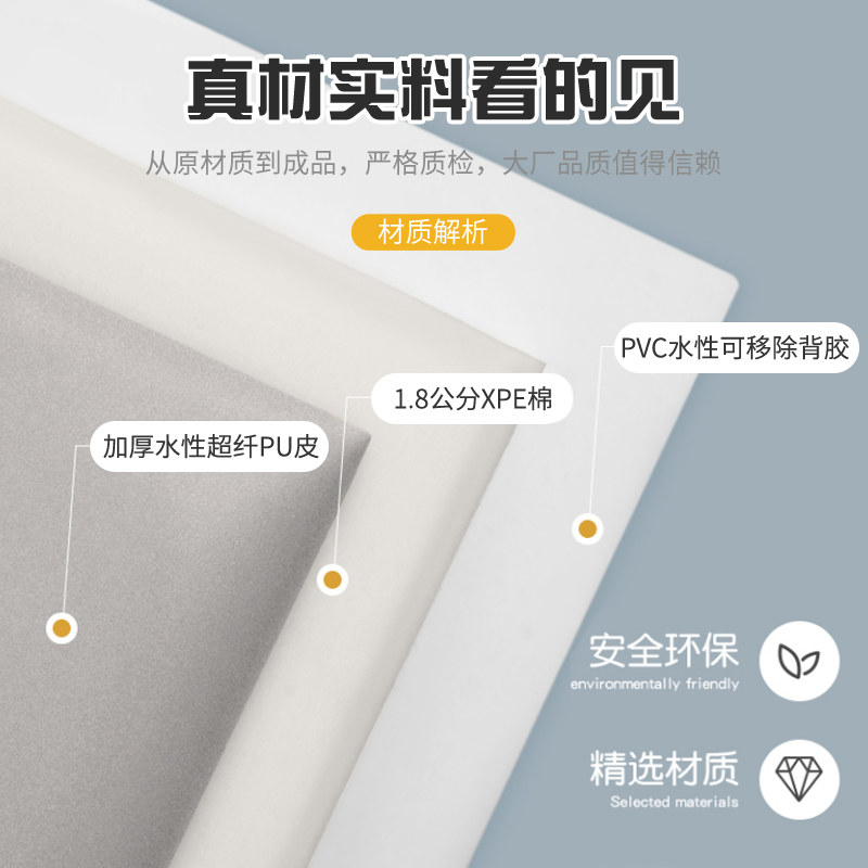 榻榻米墙围软包儿童防撞墙贴床头海绵贴儿童房床围贴3d立体护墙贴,家居饰品,软装墙贴,淘宝优惠券,粉丝福利购,淘宝优惠卷