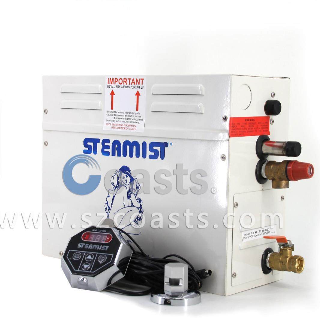 厂家供应STEAMIST/4KW桑拿房蒸汽机桑拿蒸汽发生器家用商用湿蒸机