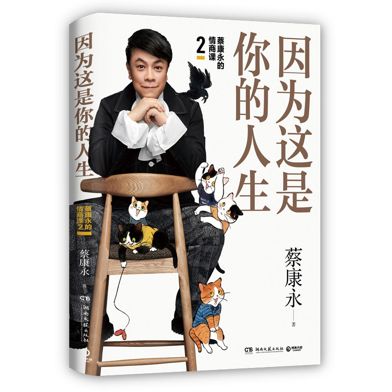 【正版】因为这是你的人生蔡康永湖南文艺出版社9787540493691
