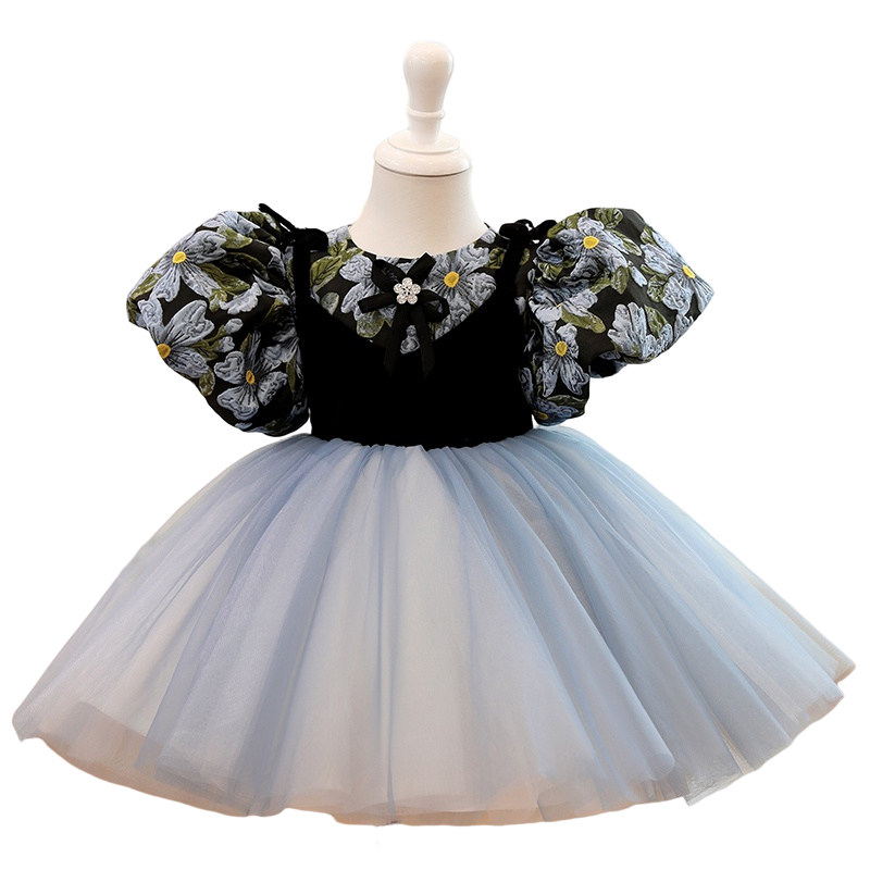 儿童礼服公主裙蓬蓬裙钢琴主持人礼服女童生日女宝宝周岁礼服洋气,童装/婴儿装/亲子装,儿童礼服,淘宝优惠券,粉丝福利购,淘宝优惠卷