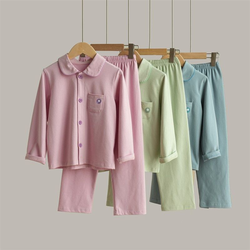 儿童纯棉睡衣套装 男女童长袖长裤家居服 起居服中大童秋冬款,童装/婴儿装/亲子装,家居服套装,淘宝优惠券,粉丝福利购,淘宝优惠卷