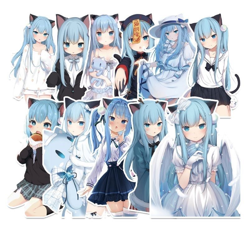 猫羽雫贴纸二次元动漫手帐笔记本电脑水杯行李箱防水装饰素材贴画,文具电教/文化用品/商务用品,贴纸/立体贴纸,淘宝优惠券,粉丝福利购,淘宝优惠卷