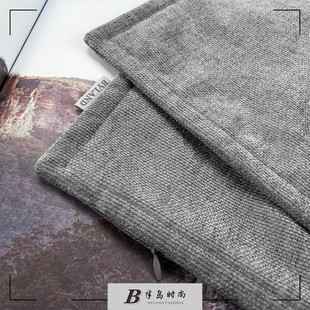 为你写诗侘寂双面灰色雪尼尔抱枕北欧靠包民宿沙发靠垫样板间